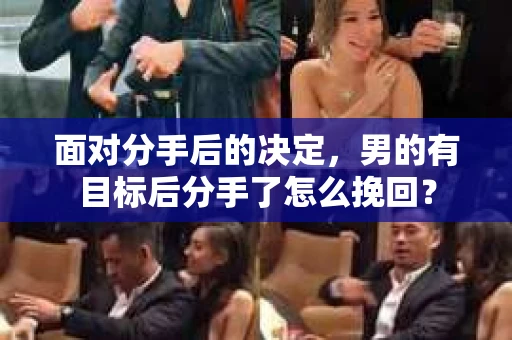 面对分手后的决定，男的有目标后分手了怎么挽回？