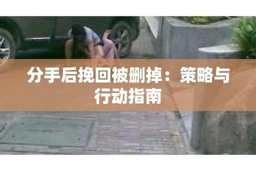 分手后挽回被删掉：策略与行动指南