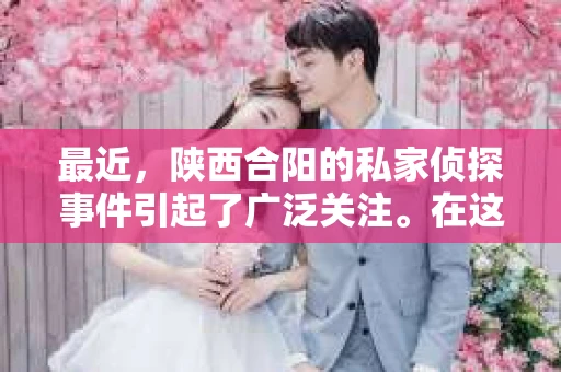 最近，陕西合阳的私家侦探事件引起了广泛关注。在这个信息爆炸的时代，隐私保护显得尤为重要。今天，我们就来聊聊这个事件，看看它背后的一些故事。