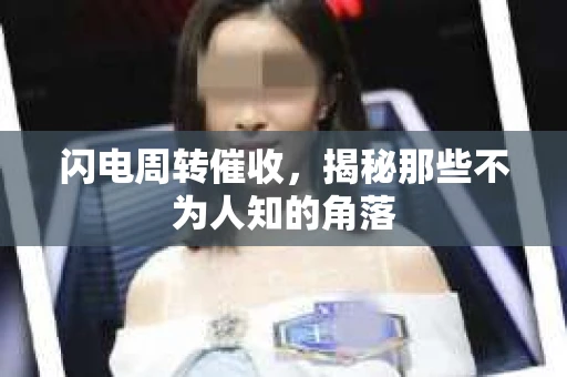 闪电周转催收，揭秘那些不为人知的角落