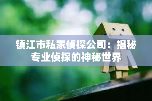 镇江市私家侦探公司：揭秘专业侦探的神秘世界
