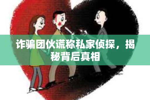 诈骗团伙谎称私家侦探，揭秘背后真相