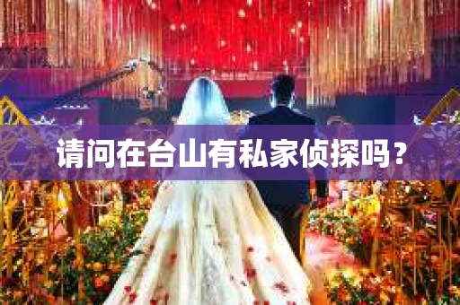 请问在台山有私家侦探吗？