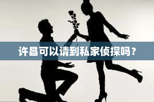 许昌可以请到私家侦探吗？
