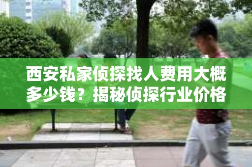 西安私家侦探找人费用大概多少钱？揭秘侦探行业价格之谜