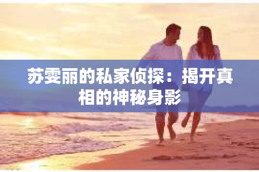 苏雯丽的私家侦探：揭开真相的神秘身影