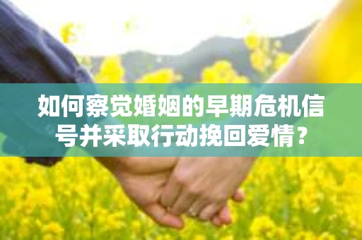 如何察觉婚姻的早期危机信号并采取行动挽回爱情？