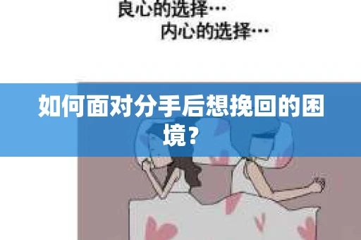 如何面对分手后想挽回的困境？